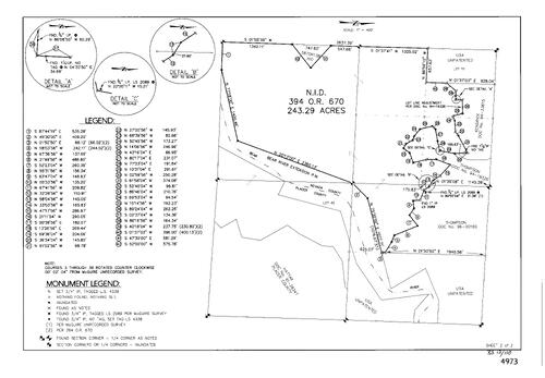 Click to see Record of Survey Book 12, pg. 110 (1999) of Nevada County Recorders Survey Maps Book 12