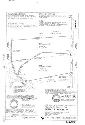 Click to see Record of Survey Book 13, pg. 139 (2005) of Nevada County Recorders Survey Maps Book 13