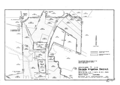 Click to see Record of Survey Book 13, pg. 302 (2007) of Nevada County Recorders Survey Maps Book 13