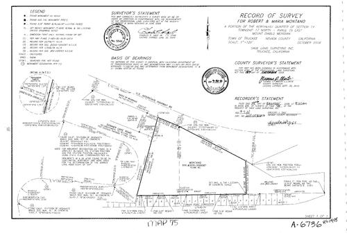 Click to see Record of Survey Book 14, pg. 075 (2008) of Nevada County Recorders Survey Maps Book 14