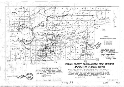 Click to see Record of Survey Book 14, pg. 088 (2009) of Nevada County Recorders Survey Maps Book 14