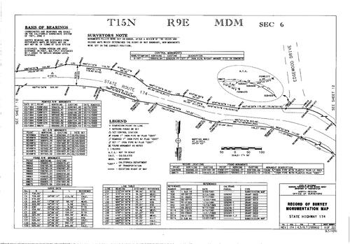 Click to see Record of Survey Book 14, pg. 091 (2009) of Nevada County Recorders Survey Maps Book 14