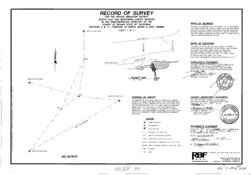 Click to see Record of Survey Book 15, pg. 35 (2011) of Nevada County Recorders Survey Maps Book 15