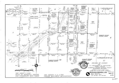 Click to see Record of Survey Book 15, pg. 57 (2012) of Nevada County Recorders Survey Maps Book 15
