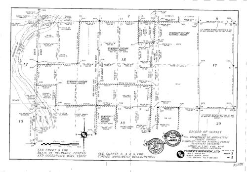Click to see Record of Survey Book 15, pg. 58 (2012) of Nevada County Recorders Survey Maps Book 15