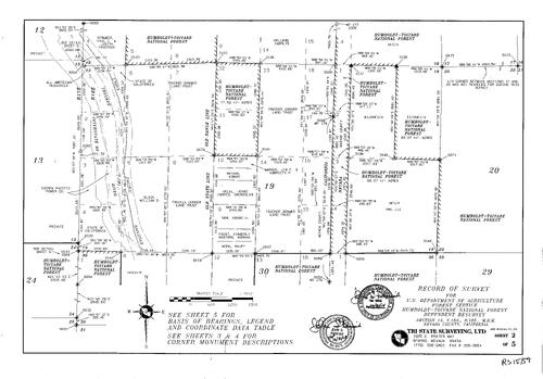Click to see Record of Survey Book 15, pg. 59 (2012) of Nevada County Recorders Survey Maps Book 15
