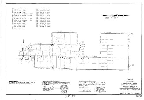 Click to see Record of Survey Book 15, pg. 68 (2012) of Nevada County Recorders Survey Maps Book 15
