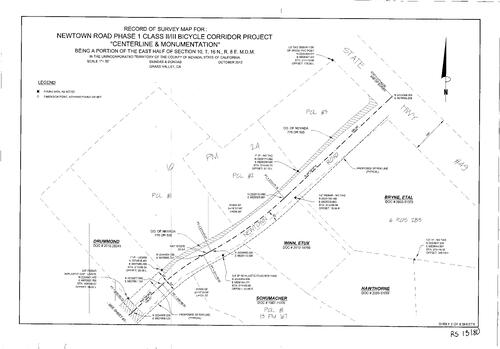 Click to see Record of Survey Book 15, pg. 80 (2012) of Nevada County Recorders Survey Maps Book 15