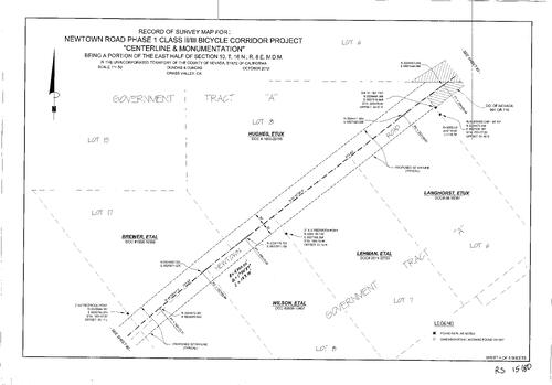 Click to see Record of Survey Book 15, pg. 80 (2012) of Nevada County Recorders Survey Maps Book 15