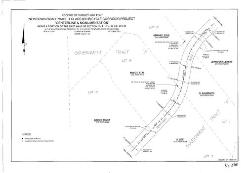 Click to see Record of Survey Book 15, pg. 80 (2012) of Nevada County Recorders Survey Maps Book 15