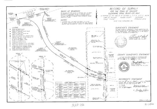 Click to see Record of Survey Book 15, pg. 152 (2014) of Nevada County Recorders Survey Maps Book 15