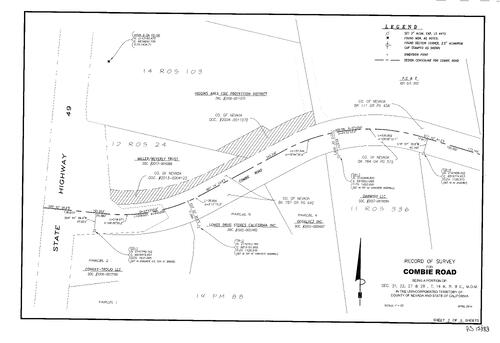 Click to see Record of Survey Book 15, pg. 183 (2014) of Nevada County Recorders Survey Maps Book 15