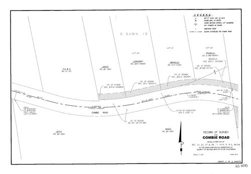 Click to see Record of Survey Book 15, pg. 183 (2014) of Nevada County Recorders Survey Maps Book 15