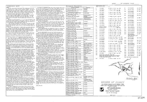 Click to see Record of Survey Book 15, pg. 193 (2015) of Nevada County Recorders Survey Maps Book 15
