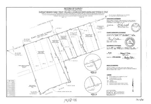 Click to see Record of Survey Book 16, pg. 048 (2016) of Nevada County Recorders Survey Maps Book 16