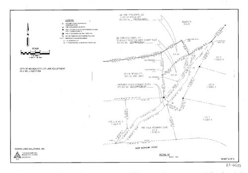 Click to see Survey Map Book 16, pg. 133 of Nevada County Recorders Survey Maps Book 16