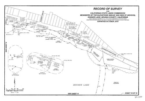 Click to see Record of Survey, Book 17, pg. 106, 2020 of Nevada County Recorders Survey Maps Book 17