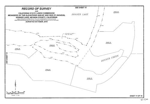 Click to see Record of Survey, Book 17, pg. 106, 2020 of Nevada County Recorders Survey Maps Book 17