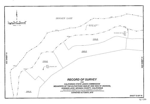 Click to see Record of Survey, Book 17, pg. 106, 2020 of Nevada County Recorders Survey Maps Book 17