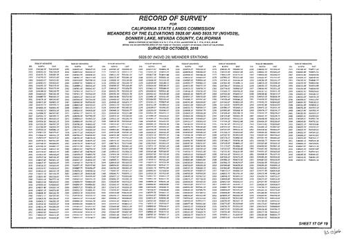Click to see Record of Survey, Book 17, pg. 106, 2020 of Nevada County Recorders Survey Maps Book 17