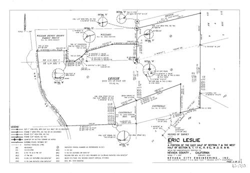 Click to see Record of Survey, Book 17, pg. 113, 2020 of Nevada County Recorders Survey Maps Book 17