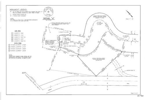 Click to see Survey Book 17, pg. 121, 2020 of Nevada County Recorders Survey Maps Book 17