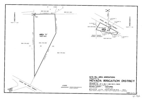 Click to see Survey Book 17, pg. 135 (2021) of Nevada County Recorders Survey Maps Book 17