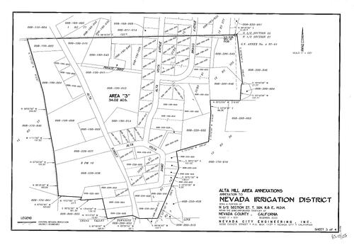 Click to see Survey Book 17, pg. 135 (2021) of Nevada County Recorders Survey Maps Book 17