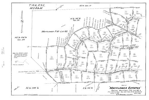 Click to see Record of Survey Book 2, pg. 14 (1962) of Nevada County Recorders Survey Maps Book 2