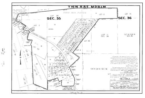 Click to see Record of Survey Book 2, pg. 20 (1962) of Nevada County Recorders Survey Maps Book 2