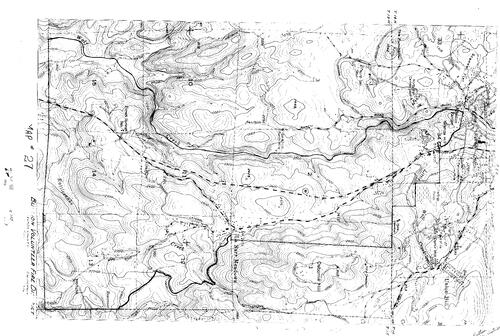 Click to see Record of Survey Book 2, pg. 27 (1963) of Nevada County Recorders Survey Maps Book 2