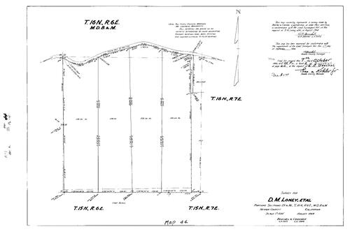 Click to see Record of Survey Book 2, pg. 44 (1964) of Nevada County Recorders Survey Maps Book 2