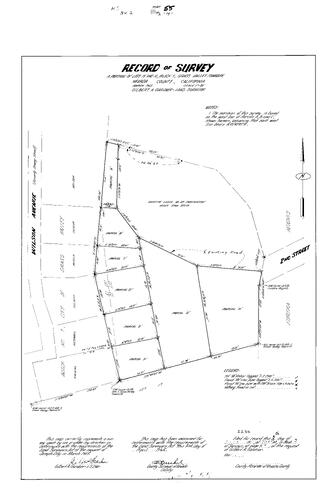 Click to see Survey Book 2, pg. 55 (1965) of Nevada County Recorders Survey Maps Book 2