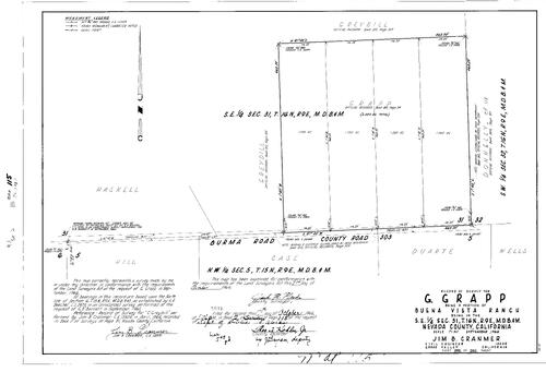 Click to see Record of Survey Book 2, pg. 115 (1966) of Nevada County Recorders Survey Maps Book 2
