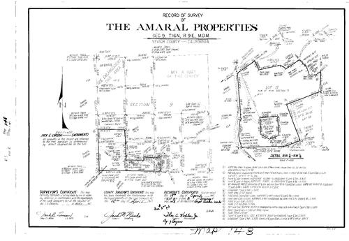 Click to see Record of Survey Book 2, pg. 148 (1967) of Nevada County Recorders Survey Maps Book 2