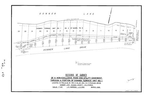 Click to see Record of Survey Book 3, pg. 48 (1968) of Nevada County Recorders Survey Maps Book 3