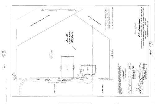 Click to see Record of Survey Book 3, pg. 70 (1968) of Nevada County Recorders Survey Maps Book 3