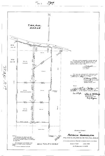 Click to see Record of Survey Book 3, pg. 217 (1969) of Nevada County Recorders Survey Maps Book 3