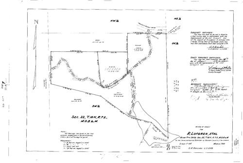 Click to see Record of Survey Book 5, pg. 7 (1973) of Nevada County Recorders Survey Maps Book 5