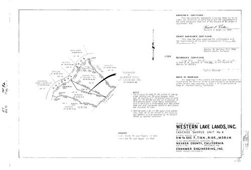 Click to see Survey Map Book 5, pg. 72 of Nevada County Recorders Survey Maps Book 5