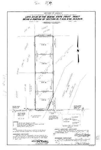 Click to see Record of Survey Book 5, pg. 83 (1974) of Nevada County Recorders Survey Maps Book 5