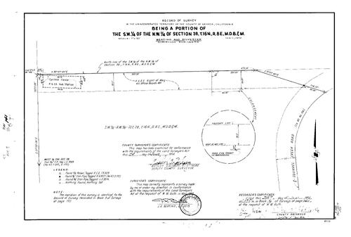 Click to see Record of Survey Book 5, pg. 141 (1974) of Nevada County Recorders Survey Maps Book 5