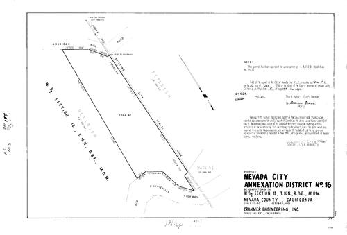 Click to see Record of Survey Book 5, pg. 177 (1974) of Nevada County Recorders Survey Maps Book 5