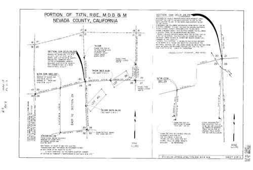 Click to see Record of Survey Book 6, pg. 15 (1976) of Nevada County Recorders Survey Maps Book 6