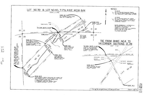 Click to see Record of Survey Book 6, pg. 15 (1976) of Nevada County Recorders Survey Maps Book 6