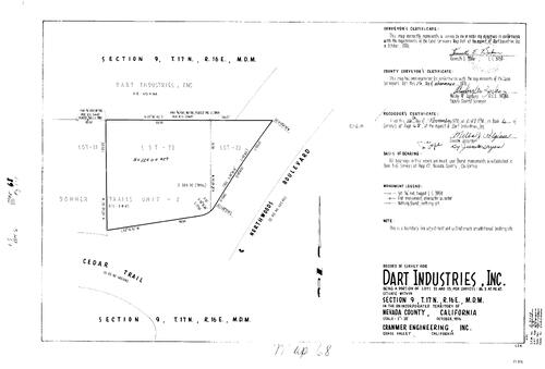 Click to see Record of Survey Book 6, pg. 68 (1976) of Nevada County Recorders Survey Maps Book 6