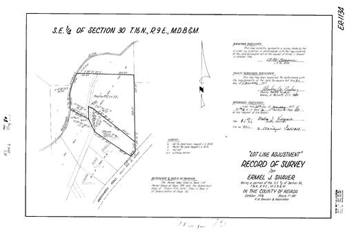 Click to see Record of Survey Book 6, pg. 80 (1977) of Nevada County Recorders Survey Maps Book 6