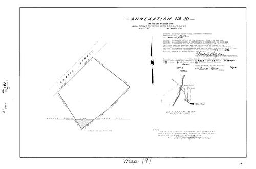 Click to see Record of Survey Book 6, pg. 191 (1977) of Nevada County Recorders Survey Maps Book 6