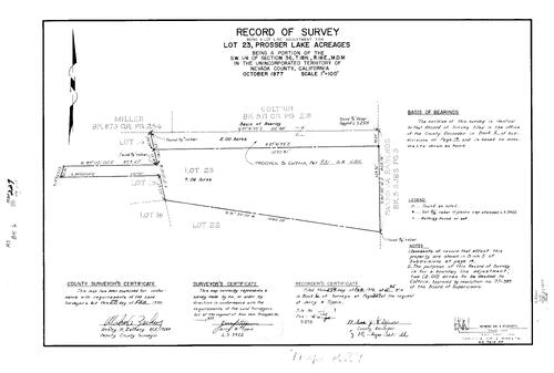 Click to see Record of Survey Book 6, pg. 227 (1978) of Nevada County Recorders Survey Maps Book 6