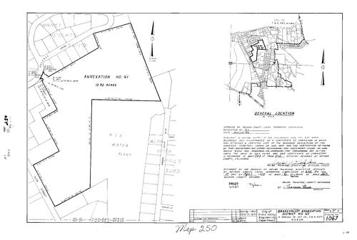 Click to see Record of Survey Book 6, pg. 250 (1978) of Nevada County Recorders Survey Maps Book 6